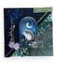 “Enjoy the Little Things” – Handmade Blank Hedgehog Card - Image 3