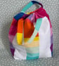 Summer seconds - - Patchwork padded drawstring bag with handle - Image 4