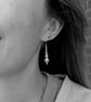 Sterling Silver Bead Drop Earrings - JBJ1032 - Image 4