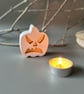 White Pumpkin Decorations - Spooky Halloween Ornaments - Gold Detailing - Image 7