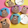 Toby the Bear, Illustrated Badge