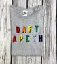 Daft Apeth Adult unisex T-Shirt. Rainbow T-shirt British phrases - Image 2