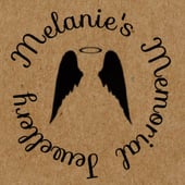 Melanie's memorial jewellery 