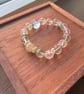 Green Phantom Quartz & Clear Quartz Bracelet - Image 10