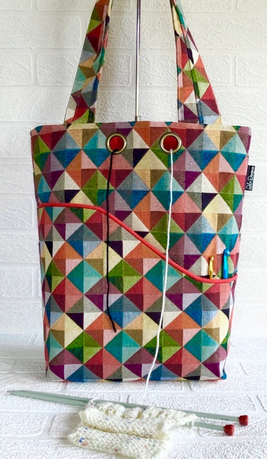 Knitting project bag 