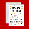 Birthday Card, Funny card, Lockdown card, Cheeky Card, Humour