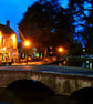 Kingsbridge Inn Bourton On The Water Cotswolds Photograph Print - Image 1