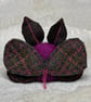 Purple Moth Friend Needlefelted Art Doll - Image 9