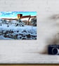 Snowshill St Barnabas Church In The Snow Cotswolds Photograph Print - Image 4