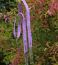 Handmade Felted Wool Decorative Scarf Tie – Lavender Design - Image 5