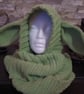 Baby Yoda Themed Headscarf Hood with Ears - Image 2