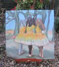 Bunny Rabbit Original Painting - Image 3