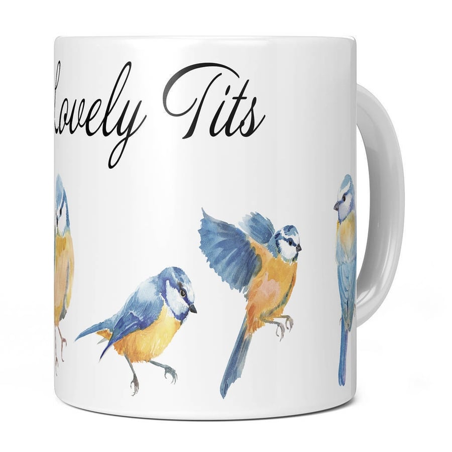 Lovely Tits Mug - Rude Sex Novelty Mug Boobs Breasts Funny Gift Present Idea Bir