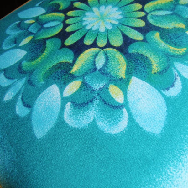 Vintage Yellow Stool