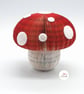 Toadstool decoration made from a book - Image 9