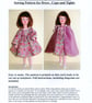 Sewing Pattern for Sindy's sister Patch, Dress, Cape and Tights - Image 1