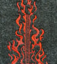 Flaming guitar Glasses Case - Image 3