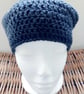 Slouchy Beanie Hat - Navy Blue - Summer Seconds - Image 3