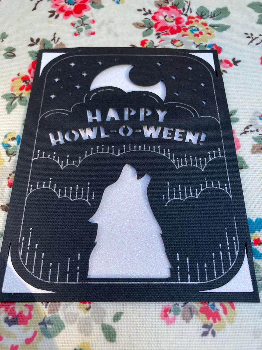 Single Halloween card 