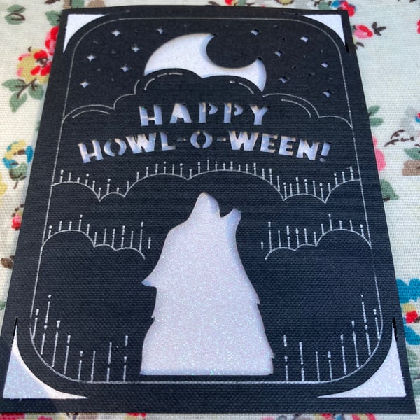 Single Halloween card 