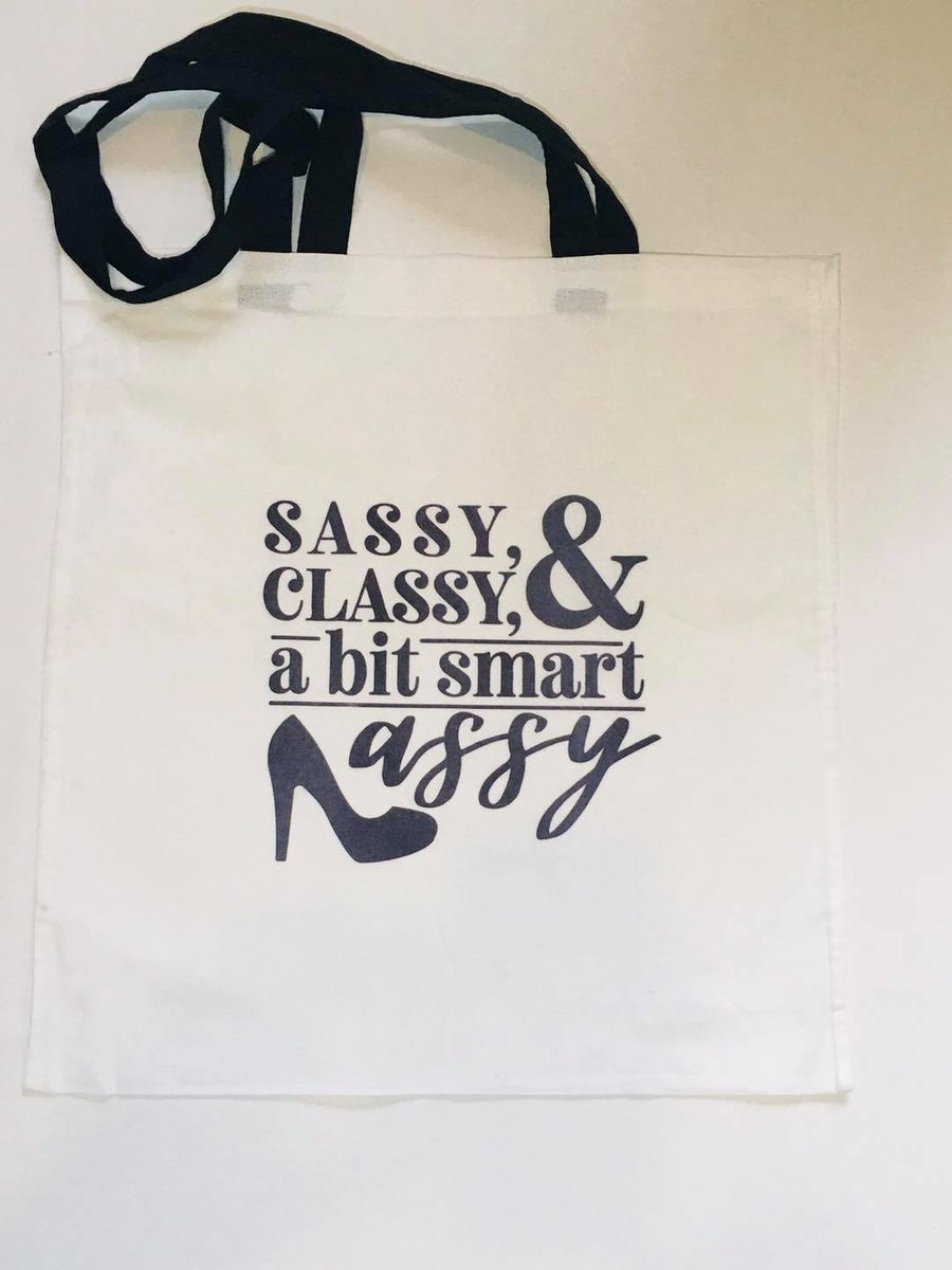 Woman Classy and Sassy Tote Bag Shopper