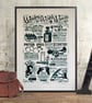 Harry Potter "Weasley's Wheezes' Hand Pulled Limited Edition Screen Print - Image 1