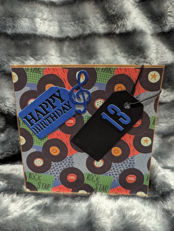 Birthday Card for 13 Year Old