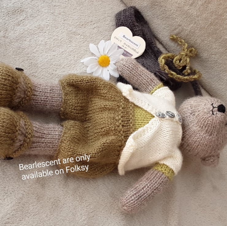 ADIBA Hand Knitted Bear main image 1