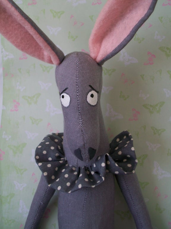 OOAK TILDA STYLE ANIMAL ANTICS DONKEY