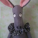 OOAK TILDA STYLE ANIMAL ANTICS DONKEY