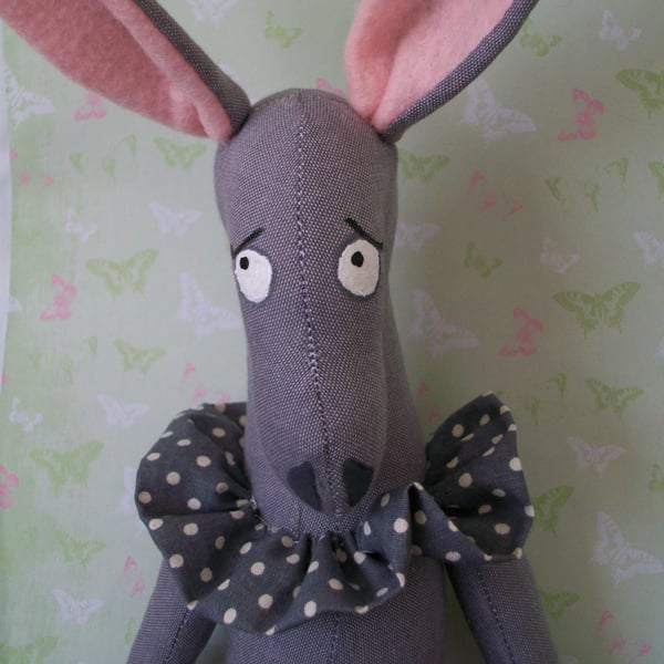 OOAK TILDA STYLE ANIMAL ANTICS DONKEY