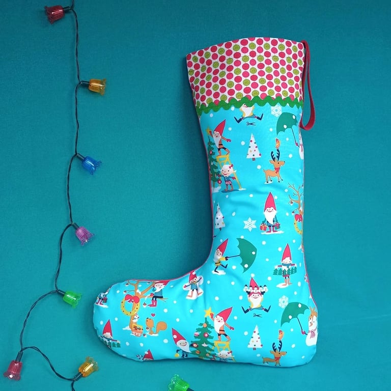 Christmas Stocking - Santa's Elves, can be personalised