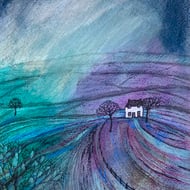 Passing Storm, original landscape painting