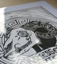 Ramasses - Lino Print - Limited Edition - Image 3