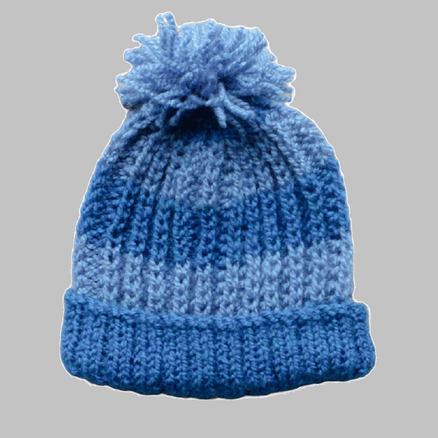 KNITTING PATTERN PDF Blue Heaven Hat