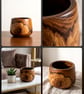 Beautiful unique wooden bowl 