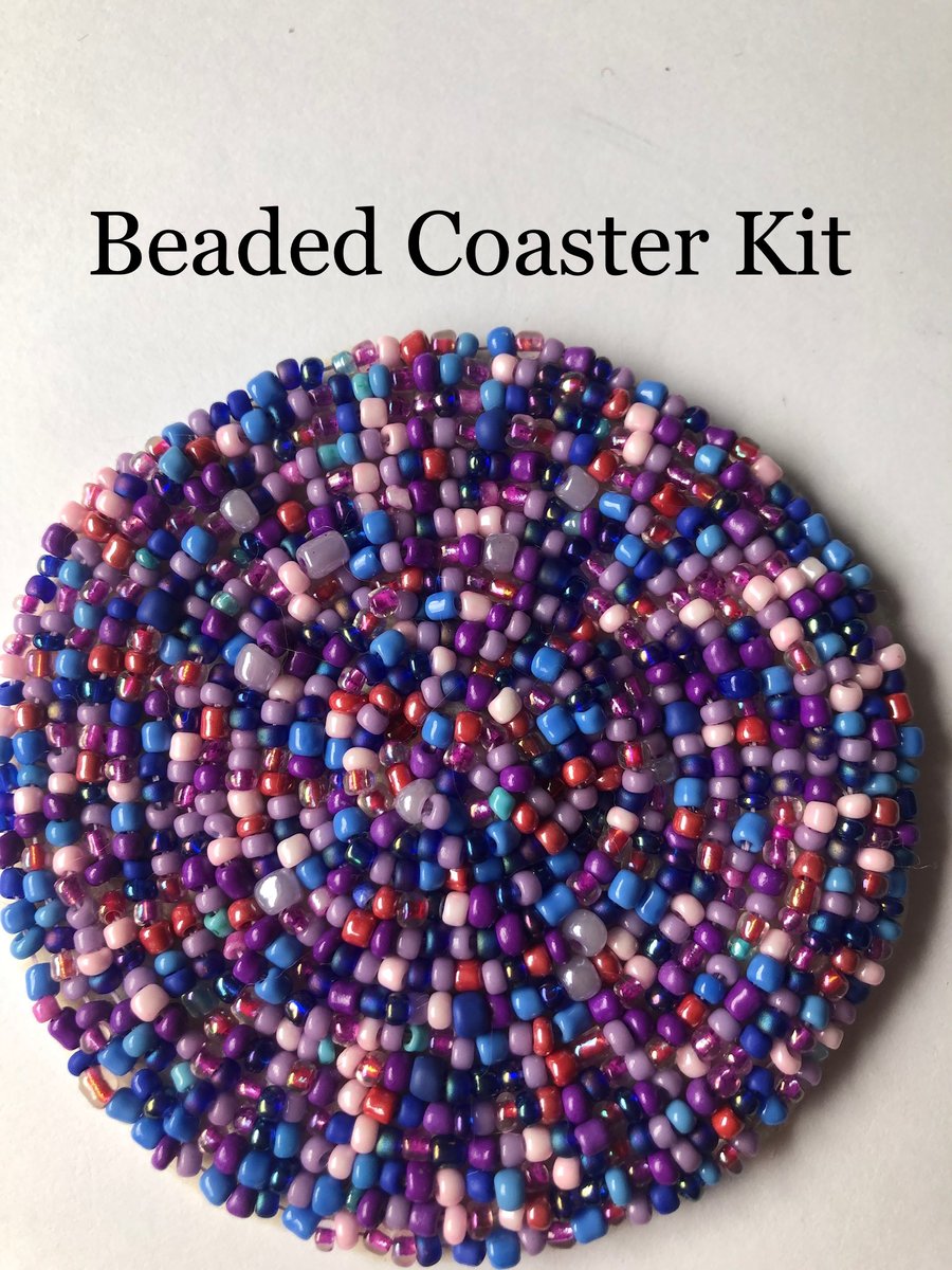 Craft Kit Beaded Coaster Kit