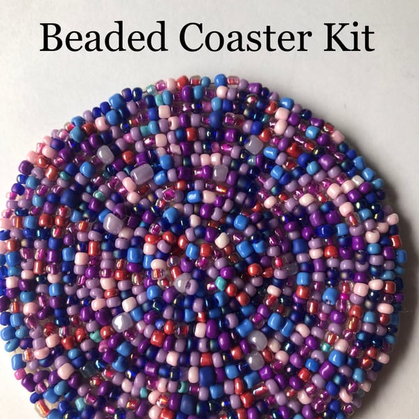 Craft Kit Beaded Coaster Kit