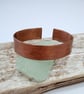Hammered Copper Cuff Bangle Extra Small (BRCUOPOV10) - UK Free Post - Image 2