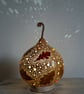 Autumn Oak Leaves Gourd Lamp - Image 2