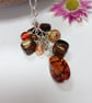 Silver Plated Cluster Necklace - Image 3