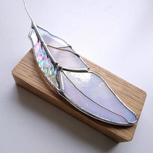 Stained Glass Answer Feather