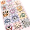 Cryptic Congratulations Card - cute animals spell out message. CT-YCG