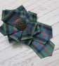 Flower of Scotland Celtic Tartan Brooch Pin  - Image 2