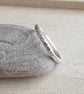 Silver stacking rings, Hammered silver rings, Minimalist jewellery - Image 7