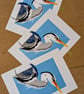 'Crags Heron' Lino Print  - Image 5