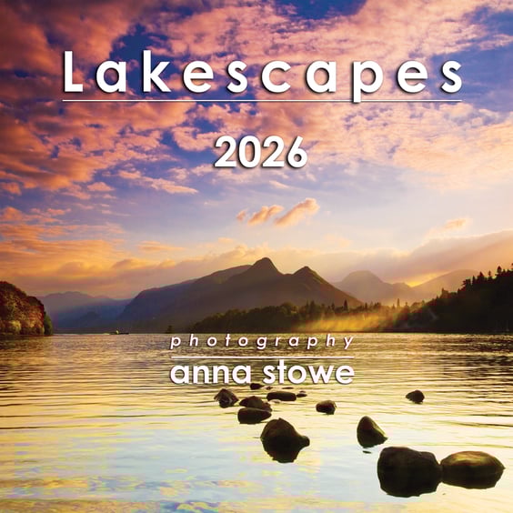 2026 Lakes Calendar lakeside views landscape photographs British UK scenes  