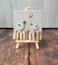 Sea glass, sea pottery and driftwood THANK YOU birds - Image 1
