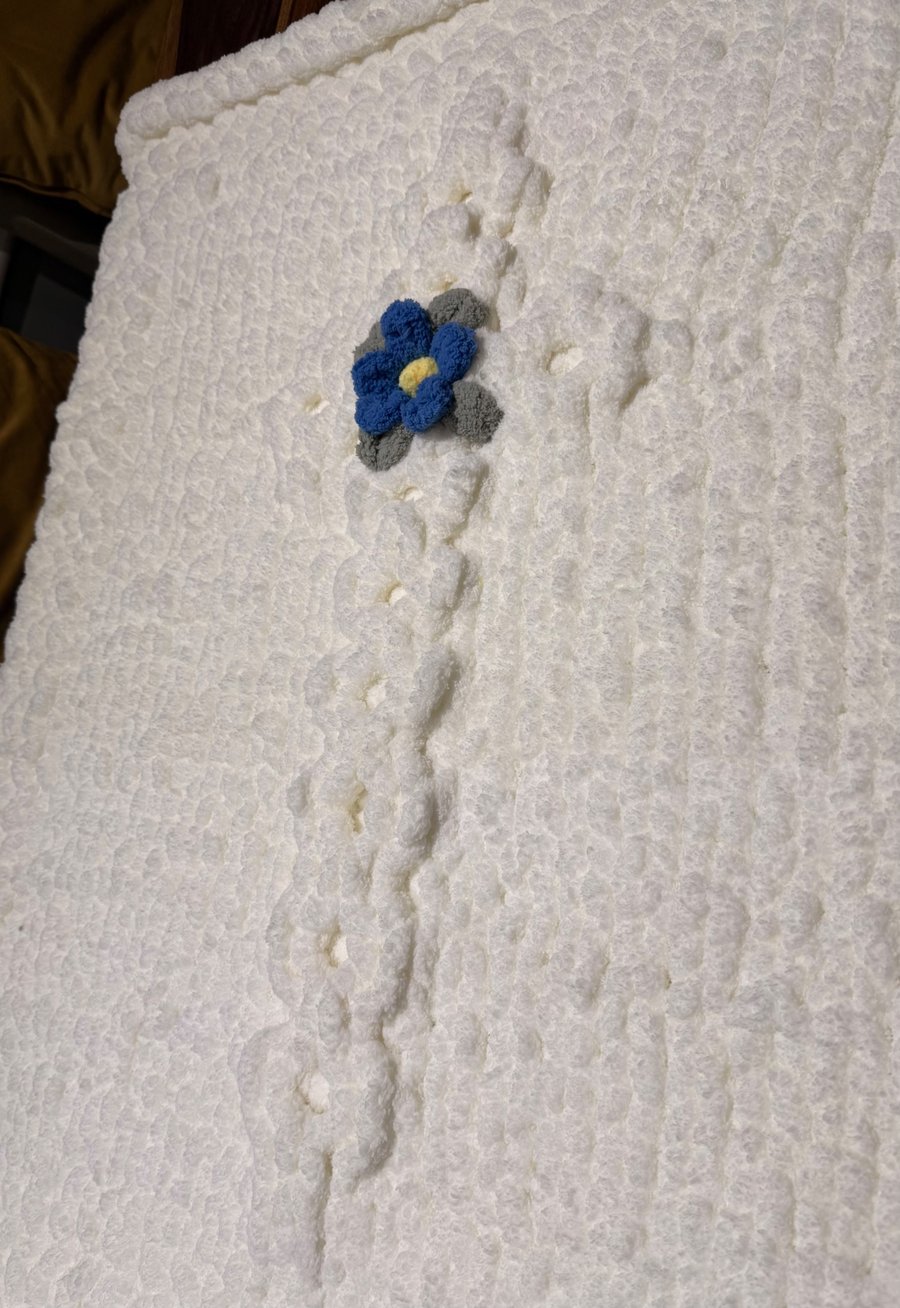 Handmade Knitted Prayer Blanket