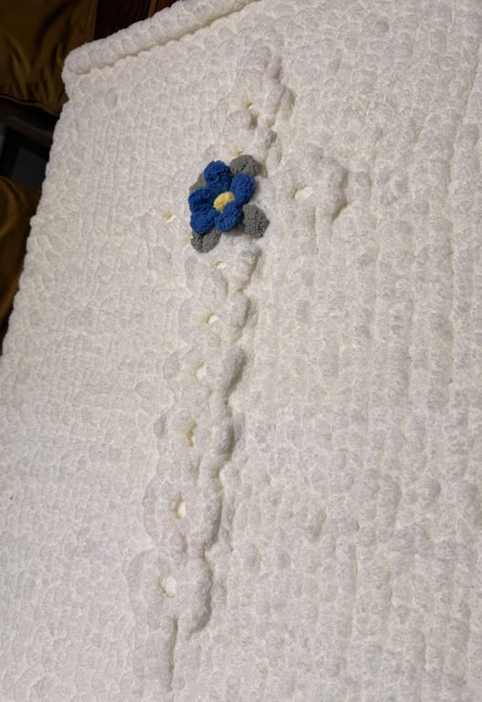 Handmade Knitted Prayer Blanket